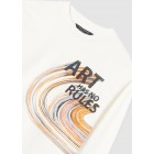 Mayoral Μπλουζα µακρυµαν "no rules" 13-07068-058 κρεμα