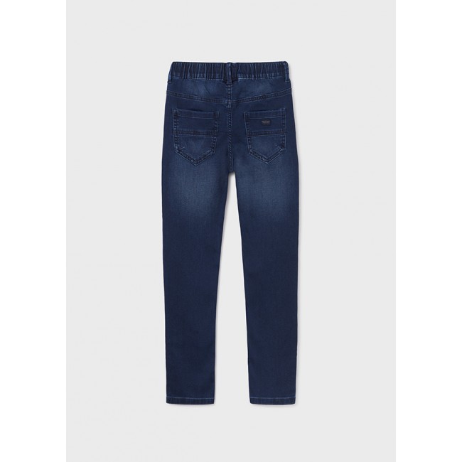 Mayoral Παντελονι soft denim τζογκερ 13-07527-068 τζιν σκουρο