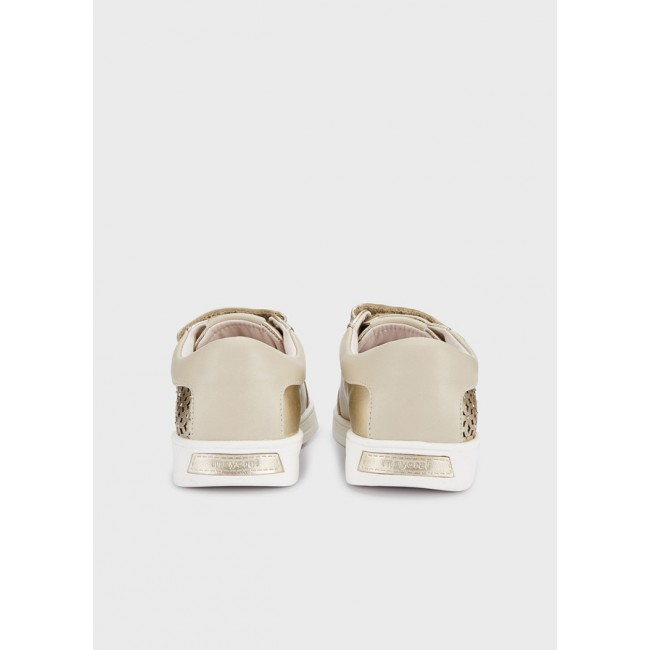mayoral Sneaker τρυπητο 23-43421- 052 χρυσο μπεζ