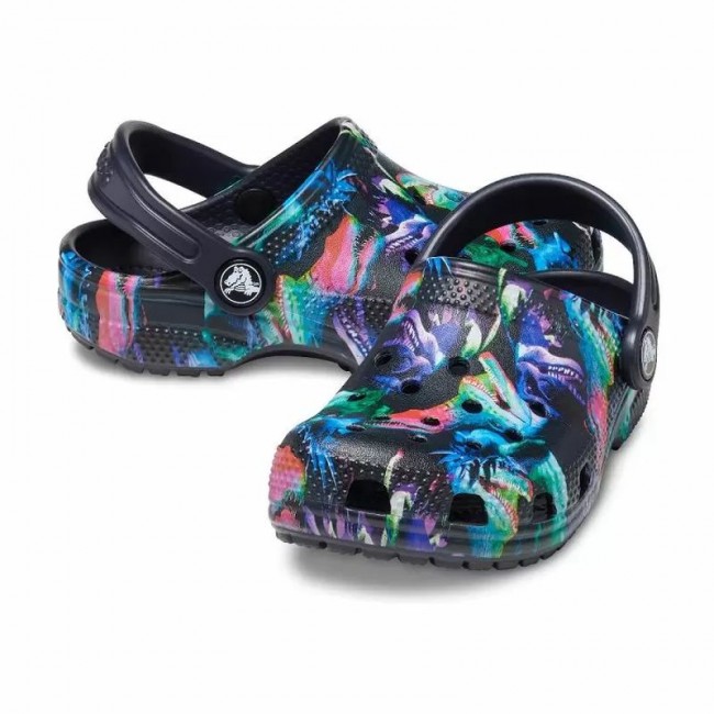 Crocs Classic Dino Cloq T E54590 4LF-deep