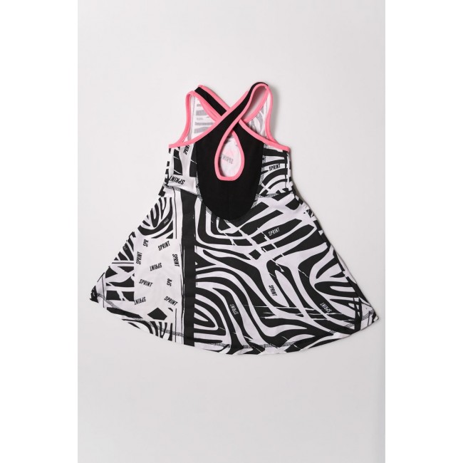 Sprint DRESS JUNIOR GIRL 231-4040 WHITE-100