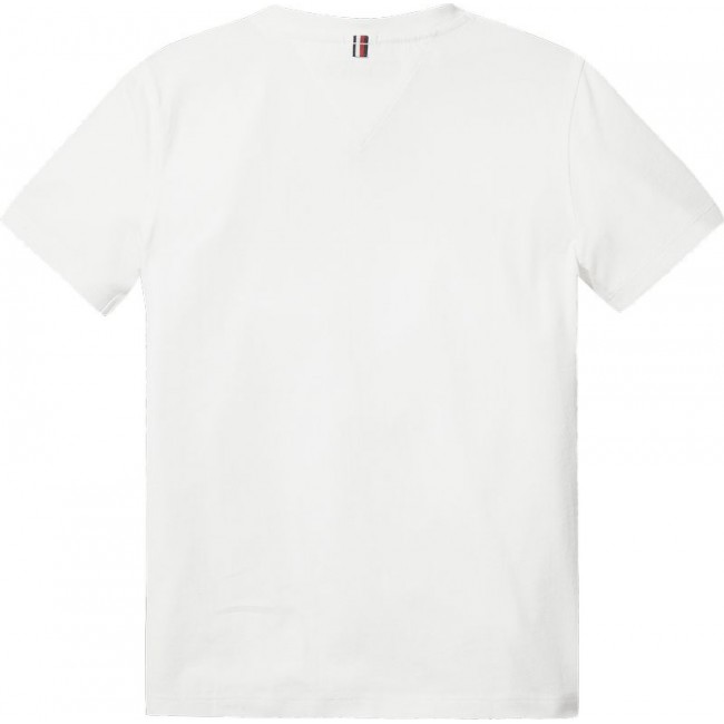 TH BOYS BASIC VN KNIT S/S KB0KB04142 123 BRIGHT WHITE TH BOYS BASIC VN KNIT S/S KB0KB04142 123 BRIGHT WHITE