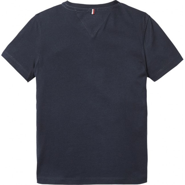 TH BOYS BASIC VN KNIT S/S KB0KB04142 420 SKY CAPTAIN
