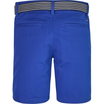 TH ESSENTIAL BELTED CHINO SHORTS KB0KB08127 C66 ULTRA BLUE