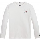 Tommy Hilfinger NEW YORK FLAG GRAPHIC TEE L/S KB0KB08627 YBR.001 white