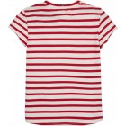 TH STRIPED RUFFLE SLEEVE TOP S/S KG0KG07449 0EV DEEP CRIMSON STRIPE TH STRIPED RUFFLE SLEEVE TOP S/S KG0KG07449 0EV DEEP CRIMSON STRIPE