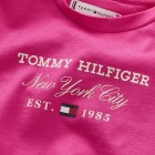 Tommy Hilfinger TOMMY SCRIPT TEE L/S KG0KG07643 TP1.001 HOT MAGENTA