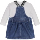 Tommy Hilfinger BABY DENIM DUNGAREE SET KN0KN01700 1A4.627 white