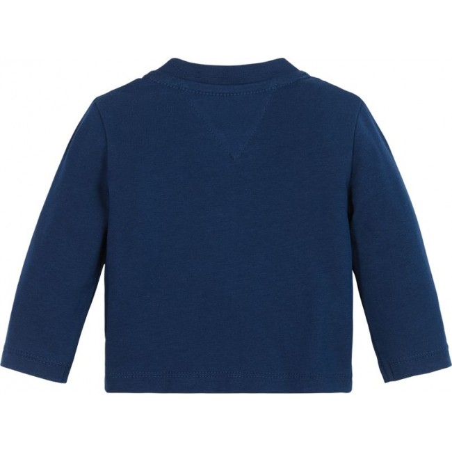 Tommy Hilfinger BABY HILFIGER FLAG TEE L/S KN0KN01736 C3J  DEEP INDIGO