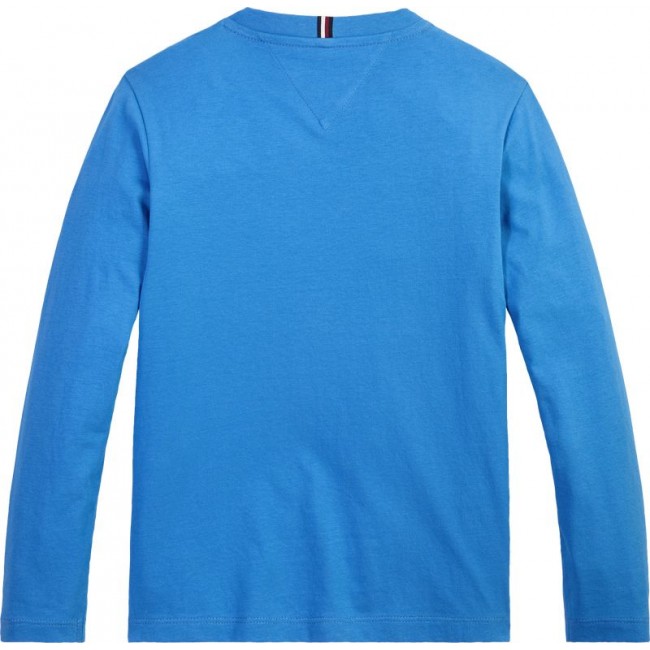 Tommy Hilfinger ESSENTIAL TEE L/S KS0KS00202 CZU.001 CERULEAN AQUA