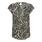 Only ONLNOVA LIFE VIS S/S TOP 15222174 black 611 la palma Only ONLNOVA LIFE VIS S/S TOP 15222174 black 611 la palma