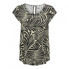 Only ONLNOVA LIFE VIS S/S TOP 15222174 black 611 la palma Only ONLNOVA LIFE VIS S/S TOP 15222174 black 611 la palma