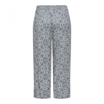 Only ONLNOVA LIFE VIS CROP PALAZZO PANT AOP 15222225 ombre blue 621 patrice