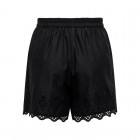 Only ONLLOU LIFE EMB LOOSE SHORTS WVN 15313167 black Only ONLLOU LIFE EMB LOOSE SHORTS WVN 15313167 black