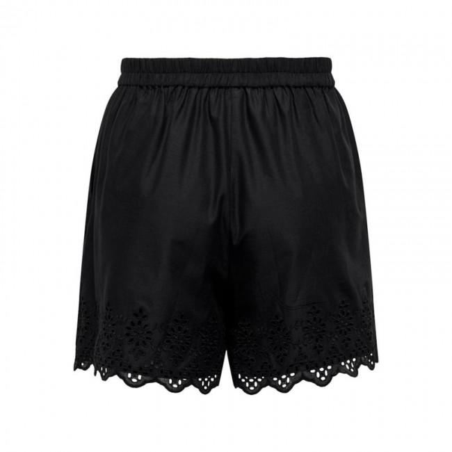 Only ONLLOU LIFE EMB LOOSE SHORTS WVN 15313167 black Only ONLLOU LIFE EMB LOOSE SHORTS WVN 15313167 black