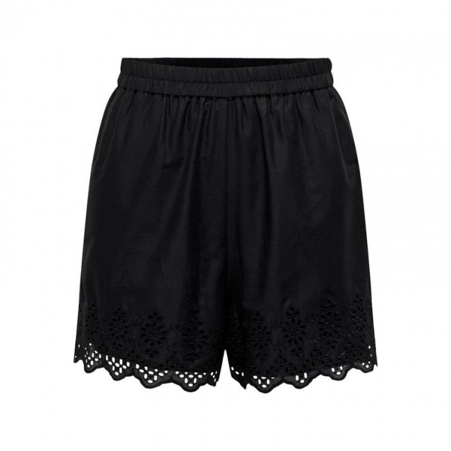 Only ONLLOU LIFE EMB LOOSE SHORTS WVN 15313167 black Only ONLLOU LIFE EMB LOOSE SHORTS WVN 15313167 black