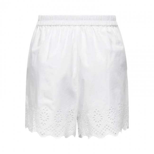 Only ONLLOU LIFE EMB LOOSE SHORTS WVN 15313167 bright white Only ONLLOU LIFE EMB LOOSE SHORTS WVN 15313167 bright white