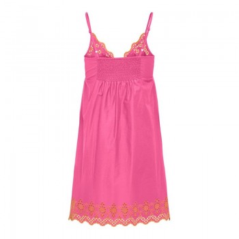 Only ONLLOU LIFE EMB STRAP DRESS PTM 15313169 fuchsia purple w flame orange