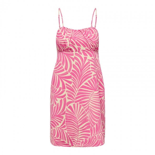 Only ONLNOVA LIFE VIS ALEXIS DRESS AOP 15342698 camine rose 611 la palma
