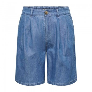 Only ONLBEA HW LONG DNM SHORTS BJ 15344274 medium blue denim