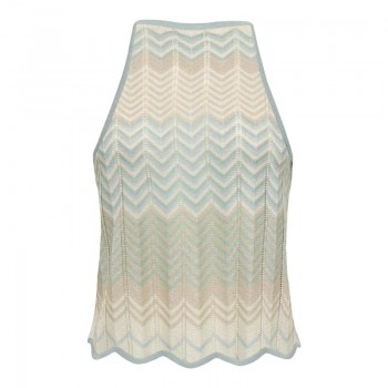 Only ONLALVIRA LIFE SL GLITTER TOP KNT 15344392 cloud blue cloud/blues/feather/silver glitter