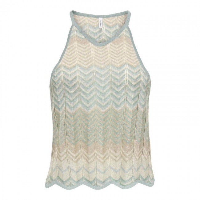 Only ONLALVIRA LIFE SL GLITTER TOP KNT 15344392 cloud blue cloud/blues/feather/silver glitter Only ONLALVIRA LIFE SL GLITTER TOP KNT 15344392 cloud blue cloud/blues/feather/silver glitter