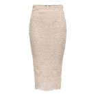 Only ONLALBERTE MW LONG SKIRT WVN 15344887 sheer pink