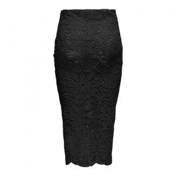 Only ONLALBERTE MW LONG SKIRT WVN 15344887 black