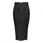 Only ONLALBERTE MW LONG SKIRT WVN 15344887 black