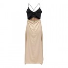 Only ONLJANE LIFE S/L JANICE LONG DRESS PTM 15344942 black w humus blocking