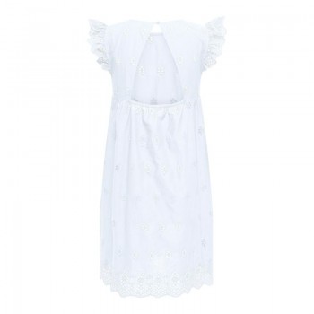 Only ONLLOU LIFE EMB S/S OPEN BACK DRESS CS 15346368 bright white