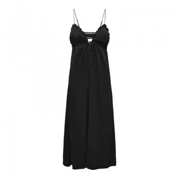 Only ONLJANE LIFE STRAP EVY LONG DRESS PTM 15347161 black