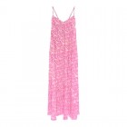 Only ONLNOVA LIFE VIS ROXY LONG DRESS AOP 15347190 shocking pink 650breaker hearts