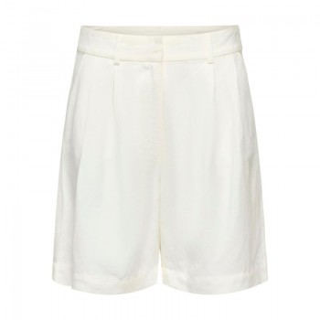 Only ONLWINDY LIFE HW LINEN BL SHORTS TLR 15348130 cloud dancer