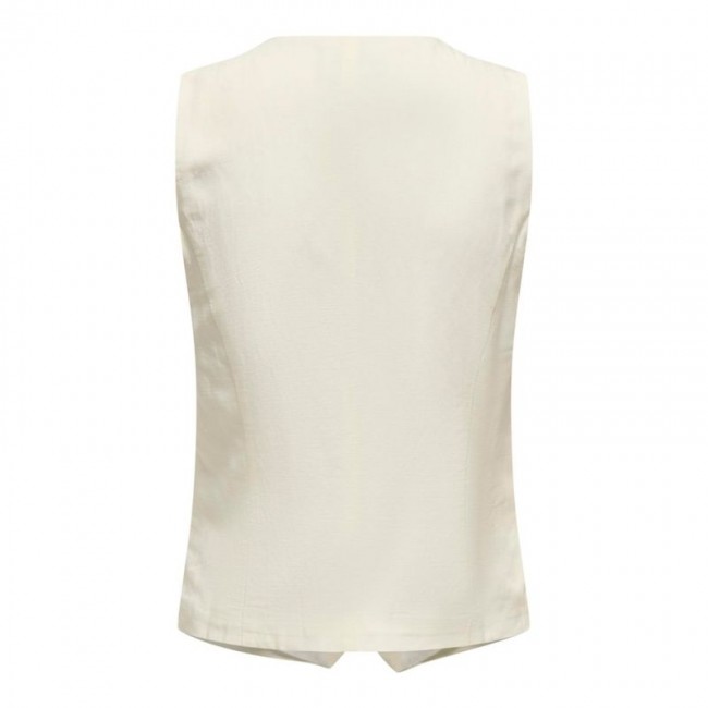 Only ONLWINDY LIFE S/L LINEN BL VEST TLR 15348132 cloud dancer
