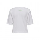 Only ONLVEGA LIFE S/S VIBE TOP BOX JRS 15349877 bright white havena