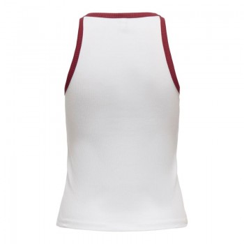 Only ONLVELA LIFE S/L TOP JRS 15351456 bright white ruby wine binding