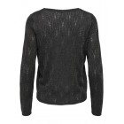 Only ONLMELLA LS GLITTER V-NECK CC KNT 15324594 phantom dtm glitter