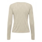 Only ONLMELLA LS GLITTER V-NECK CC KNT 15324594 birch dtm glitter