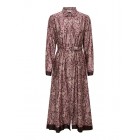 Only ONLJANE LIFE L/S BELT SHIRT DRESS WVN 15336733 4933799 decadent chocolate whihsper