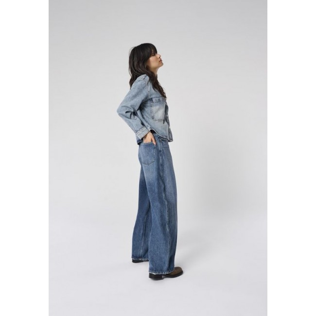 Only ONLTAYLOR HW BARREL DNM TAI466 NOOS 15352198 4802478 dark blue denim