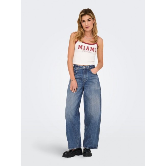 Only ONLTAYLOR HW BARREL DNM TAI466 NOOS 15352198 4802478 dark blue denim