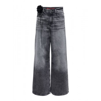 Only ONLCAMDEN HW EX WIDE BAGGY RED DNM CRO 15357690 4857015 medium grey denim