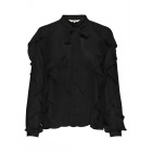 Only ONLTARYN LS ROMANTIC RUFFLE BLOUSE  WVN  15360696 4939845 black