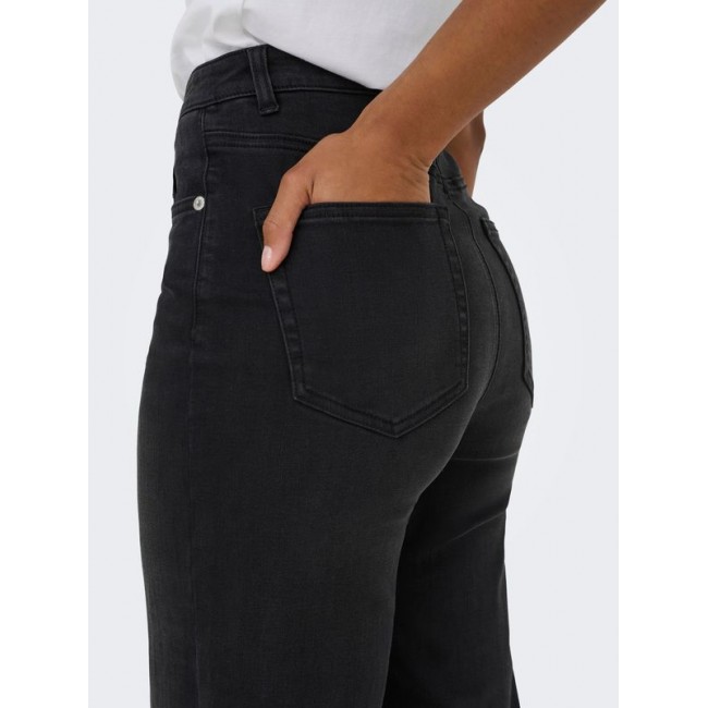 Only ONLJUICY-WAUW HW WIDE DNM GUA006 NOOS 15361728 4891767 washed black