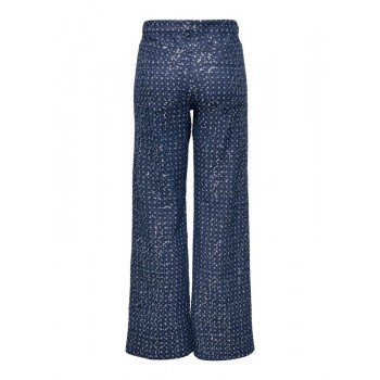 Only ONLEVITA SHIMMER PANTS OTW 15362397 4897058 dark blue denim