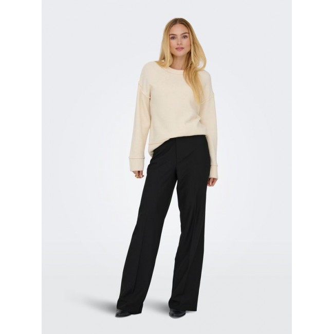 Only ONLWELLA LIFE HW STRAIGHT PANT TLR CS 15363195 4902882 black
