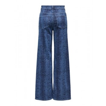 Only ONLMADISON HW WIDE SNAKE DOT DNM 15366249 4926714 dark blue denim snake