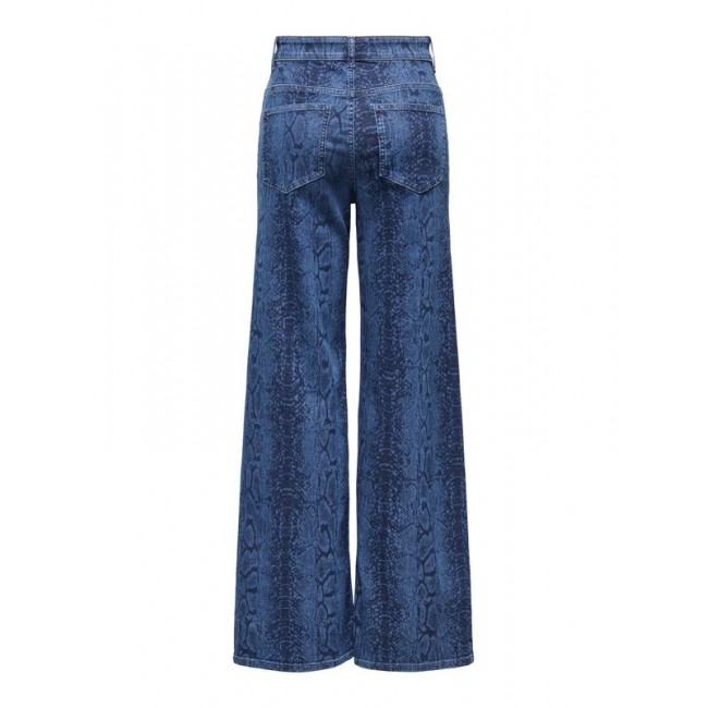 Only ONLMADISON HW WIDE SNAKE DOT DNM 15366249 4926714 dark blue denim snake