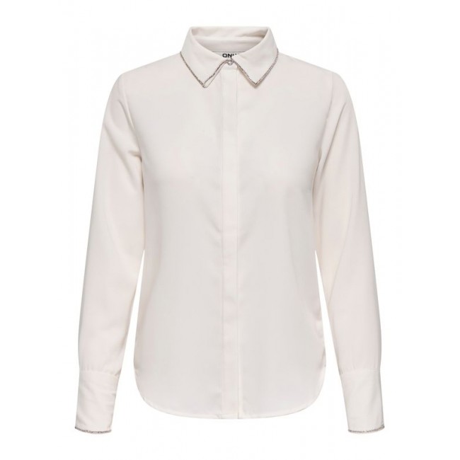 Only  ONLVINNIE LS SHIRT WVN 15366406 4929733 cloud dancer